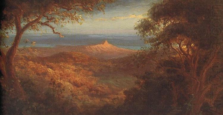 Diamond Head from Tantalus, Samuel Scott